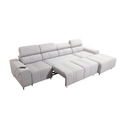 Verona XII Ecksofa mit Schlaffunktion Velours, Vena 6 - Ein praktisches und elegantes Möbelstück für Ihr Wohnzimmer