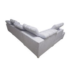 Prisma XI corner sofa with sleeping function and USB port - elegance and comfort
