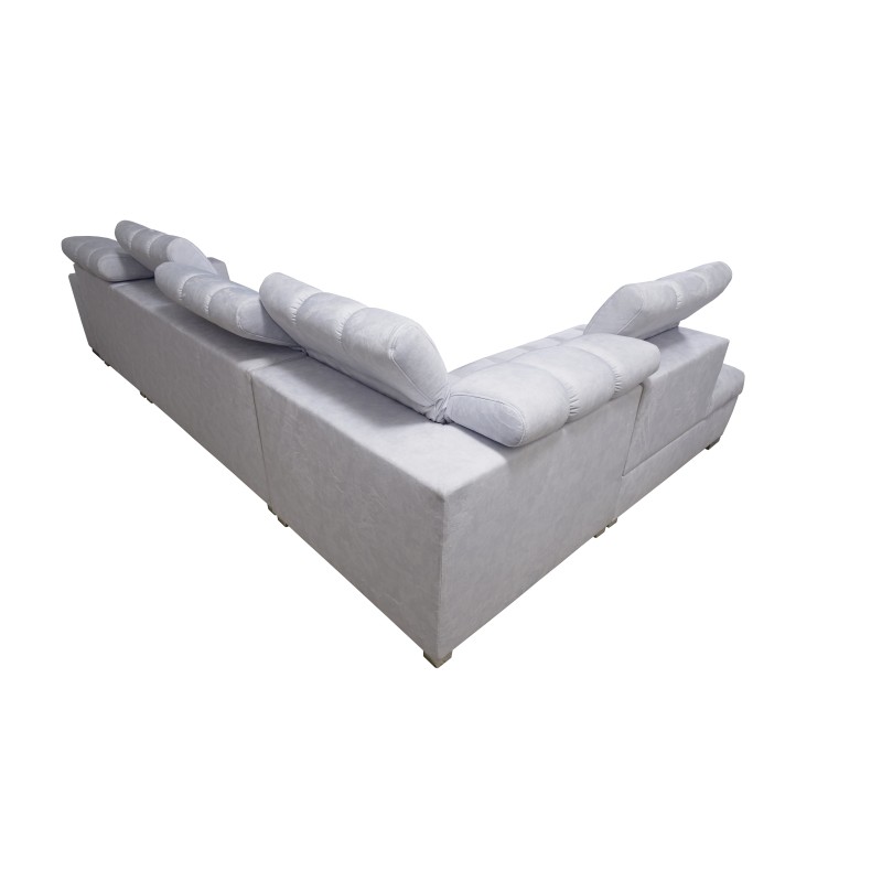 Prisma XI corner sofa with sleeping function and USB port - elegance and comfort