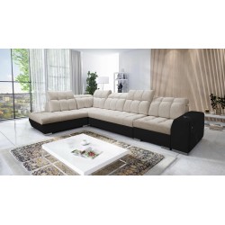 Ecksofa Prisma XI mit Schlaffunktion und USB-Anschluss - Eleganz und Komfort