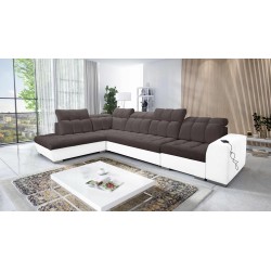 Ecksofa Prisma XI mit Schlaffunktion und USB-Anschluss - Eleganz und Komfort