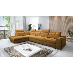 Esquinero Prisma XI con función de cama y puerto USB: elegancia y confort.