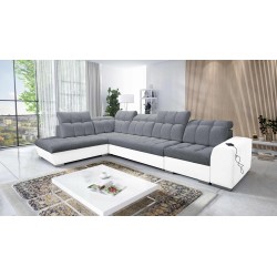 Ecksofa Prisma XI mit Schlaffunktion und USB-Anschluss - Eleganz und Komfort