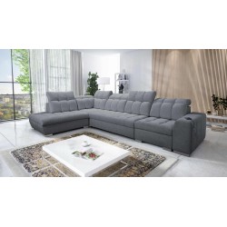 Prisma XI corner sofa with sleeping function and USB port - elegance and comfort