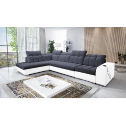 Ecksofa Prisma XI mit Schlaffunktion und USB-Anschluss - Eleganz und Komfort