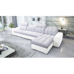 Esquina Prisma XII con función para dormir | Mueble de lujo con puerto USB | Terciopelo | Apto para mascotas, Terra 80 + Ecocuer