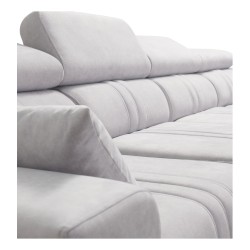 Verona XII Corner Sofa Bed with Velvet Upholstery, Vena 3 - A Practical and Elegant Piece of Furniture for Your Living Room