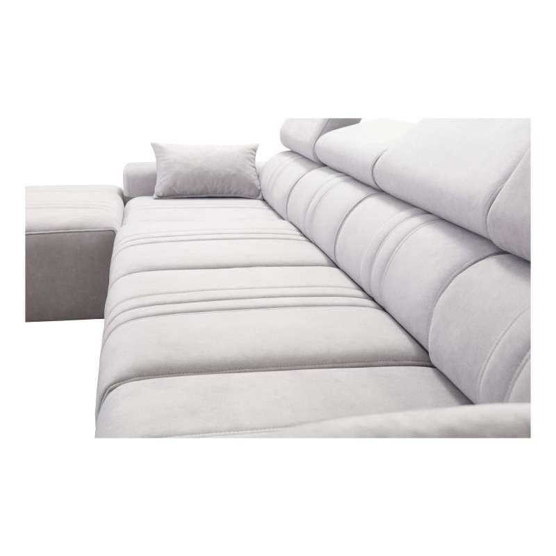 Verona XII Ecksofa mit Schlaffunktion aus Samt, Vena 3 - Ein praktisches und elegantes Möbelstück für Ihr Wohnzimmer