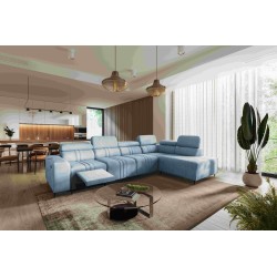 Esquina Verona XI Mix con función de dormir en Terciopelo, Vena 6 - Comodidad y Elegancia