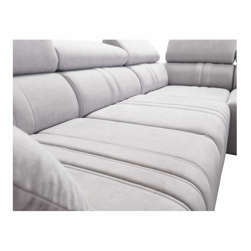 Ecksofa Verona XI Mix mit Schlaffunktion in Samt, Vena 3 - Komfort und Eleganz