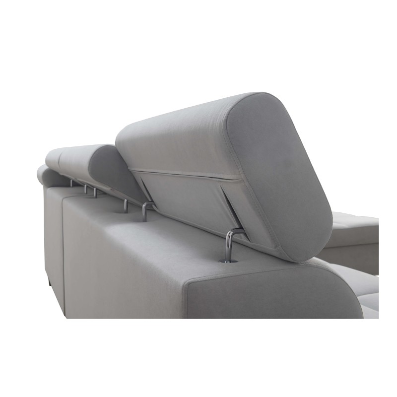 Ecksofa Orbix VII mit Schlaffunktion im Stoff Velvet, Ultario Velvet 2978 - Eleganz und Funktionalität in einem!