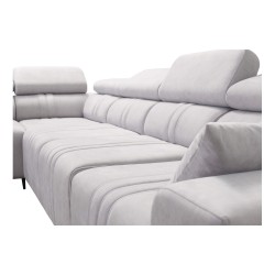 Esquina Verona XI Mix con función para dormir en terciopelo, Vena 14 - Comodidad y Elegancia