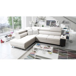 Ecksofa Orbix VII mit Schlaffunktion im Stoff Velvet, Ultario Velvet 2978 - Eleganz und Funktionalität in einem!