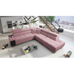 Esquina Orbix IX con función de dormir, reposacabezas ajustables, puerto USB - Velvet, Ultario Velvet 2955