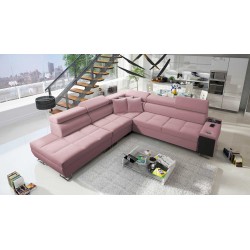 Esquina Orbix IX con función de dormir, reposacabezas ajustables, puerto USB - Velvet, Ultario Velvet 2955