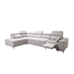 Narożnik Verona XI Mix z funkcją spania w Welur, Vena 3 - Komfort i Elegancja