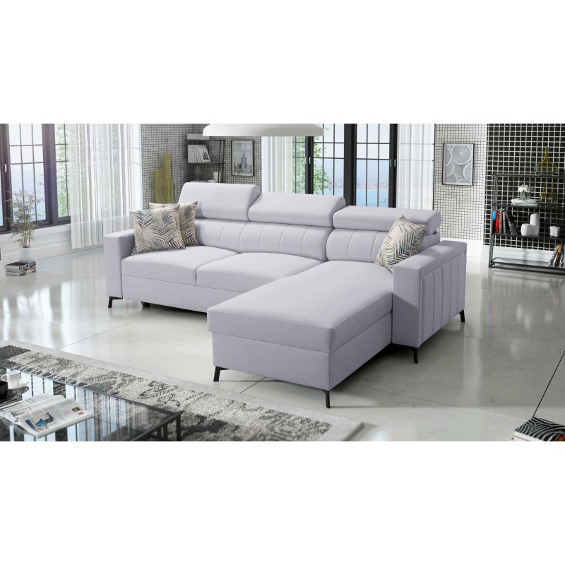 Arco I Maxi corner sofa with Plecionka, Sawana 84: style, functionality, and comfort in one