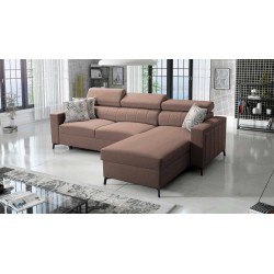 Ecksofa Arco I Maxi mit Flechtwerk, Sawana 25: Stil, Funktionalität und Komfort in einem