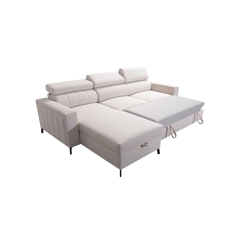 Кутовий диван Arco I Maxi з Velvet, Mono 236 + Екошкіра: стиль, функціональність і комфорт в одному