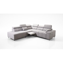 Esquinero Verona IX Mix con función de cama y relax | Muebles de terciopelo, Vena 10