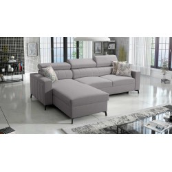 Arco I Maxi Corner Sofa with Plecionka, Sawana 11: style, functionality, and comfort in one