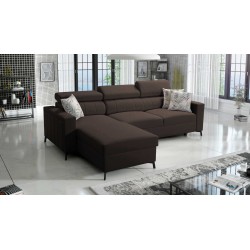 Arco I Maxi Corner Sofa with Plecionka, Sawana 26: style, functionality, and comfort in one