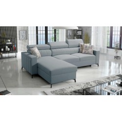 Arco I Maxi Corner Sofa with Plecionka, Sawana 72: style, functionality, and comfort in one