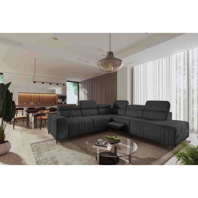 Esquina Verona IX Mix con función de dormir y relax | Muebles de terciopelo, Vena 20