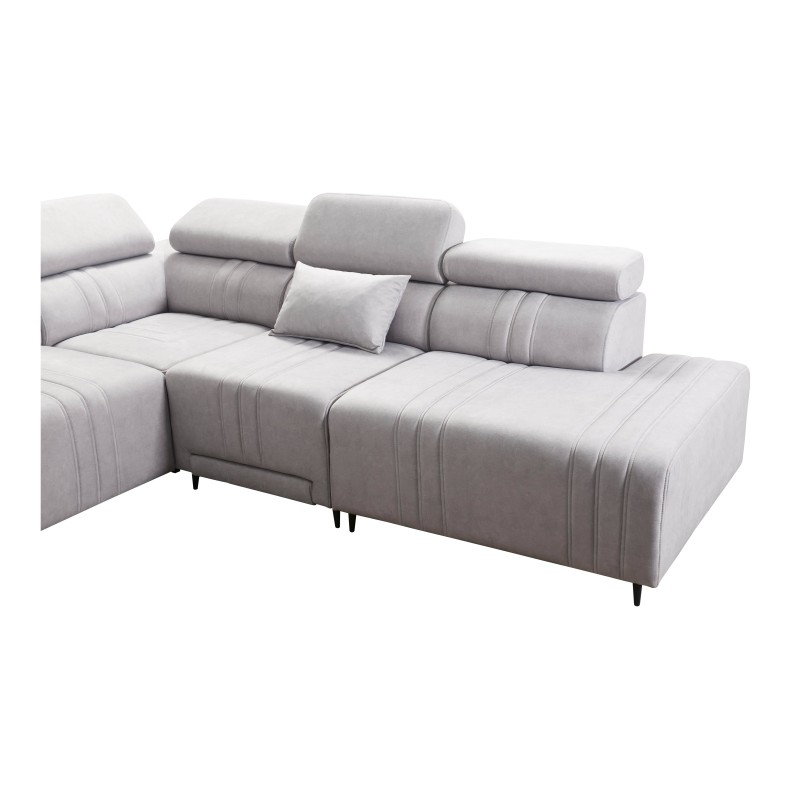 Verona IX Mix Corner Sofa with Sleeping and Relax Function | Velvet Furniture, Vena 9