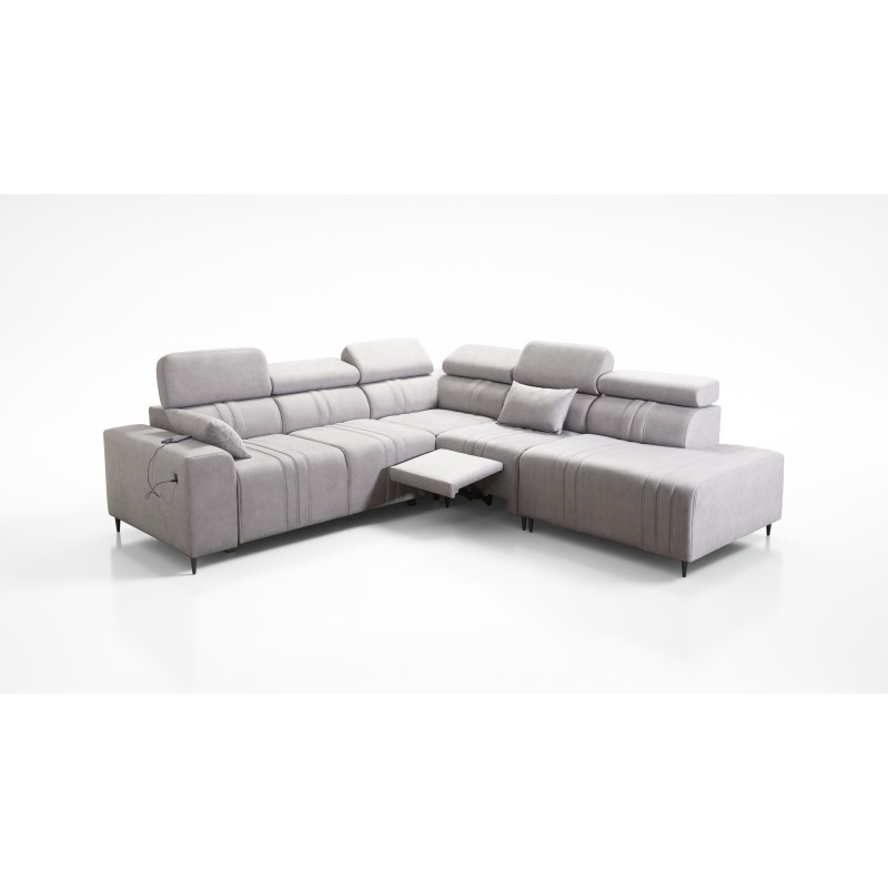Ecksofa Verona IX Mix mit Schlaffunktion und Relax | Möbel Velours, Vena 6
