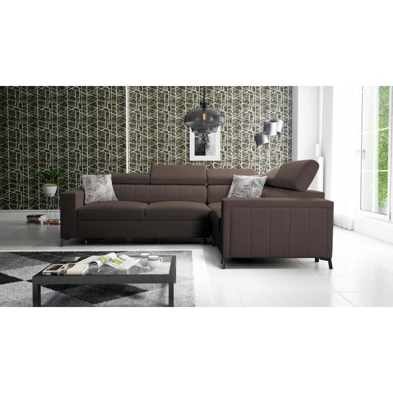 Esquinero Arco II con función de cama - Tejido, Sawana 26 - Una combinación perfecta de estilo y comodidad.