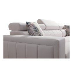 Arco II Corner Sofa with Sleeping Function - Plecionka, Sawana 96 - An Excellent Combination of Style and Comfort
