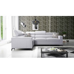 Arco II Corner Sofa with Sleeping Function - Woven Fabric, Sawana 84 - A Perfect Combination of Style and Comfort