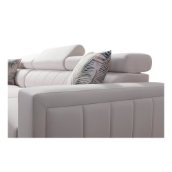 Arco II Corner Sofa with Sleeping Function - Plecionka, Sawana 96 - An Excellent Combination of Style and Comfort