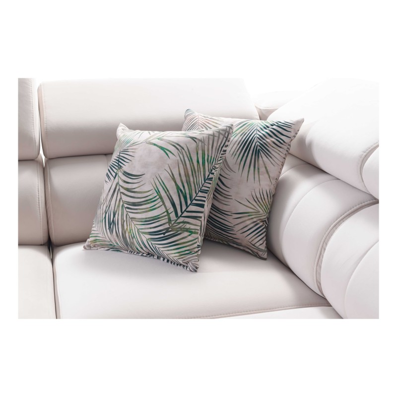 Arco II Corner Sofa with Sleeping Function - Plecionka, Sawana 96 - An Excellent Combination of Style and Comfort