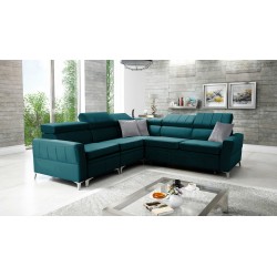 Розкішний кутовий диван Modena IV з функцією сну – Velvet, Amor velvet 4312