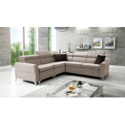 Sofá Esquinero de Lujo Modena IV con función de cama – Terciopelo, Amor velvet 4301