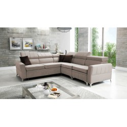 Luksusowy Narożnik Modena IV z funkcją spania – Velvet, Amor velvet 4301