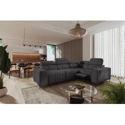Verona II Mix Ecksofa mit Schlaffunktion und manueller Relaxfunktion | Ihre Komfortoase