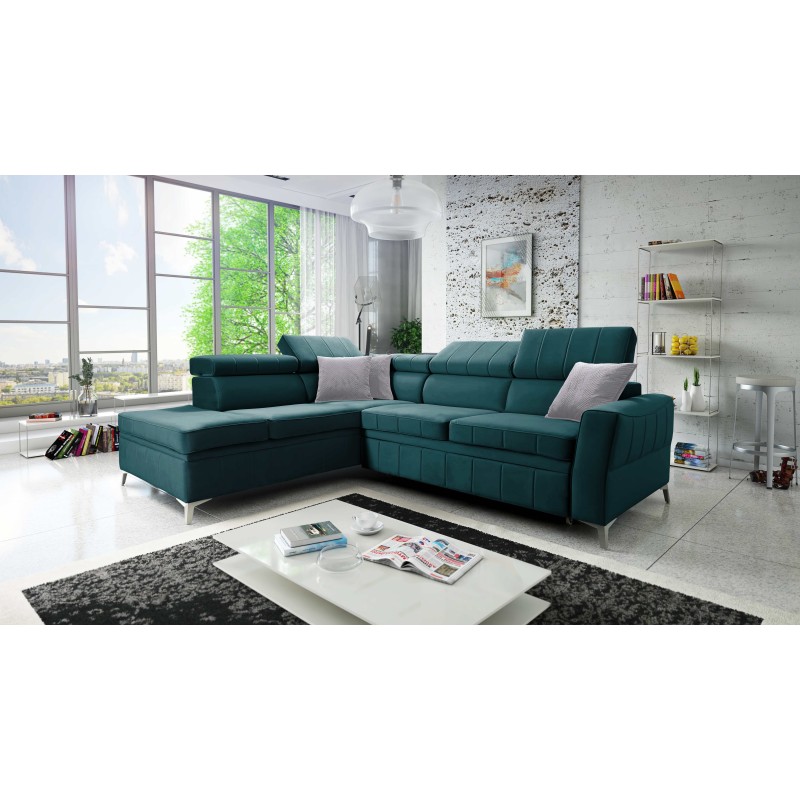 Modena III Corner Sofa with Sleeping Function - Luxurious and Functional | [NAZWA SKLEPU]
