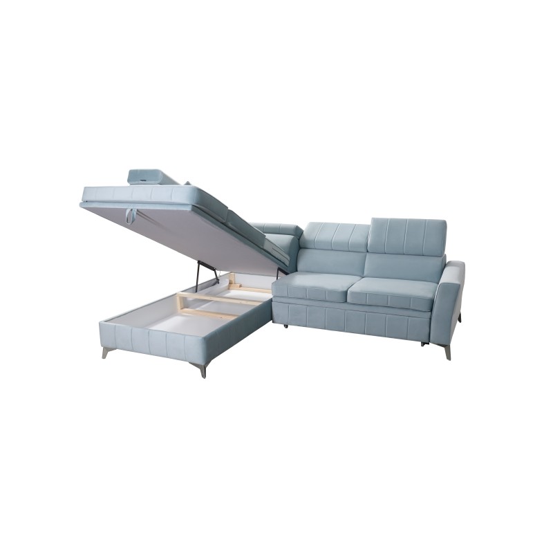 Narożnik Modena III z funkcją spania - Luksusowy i funkcjonalny | [NAZWA SKLEPU]