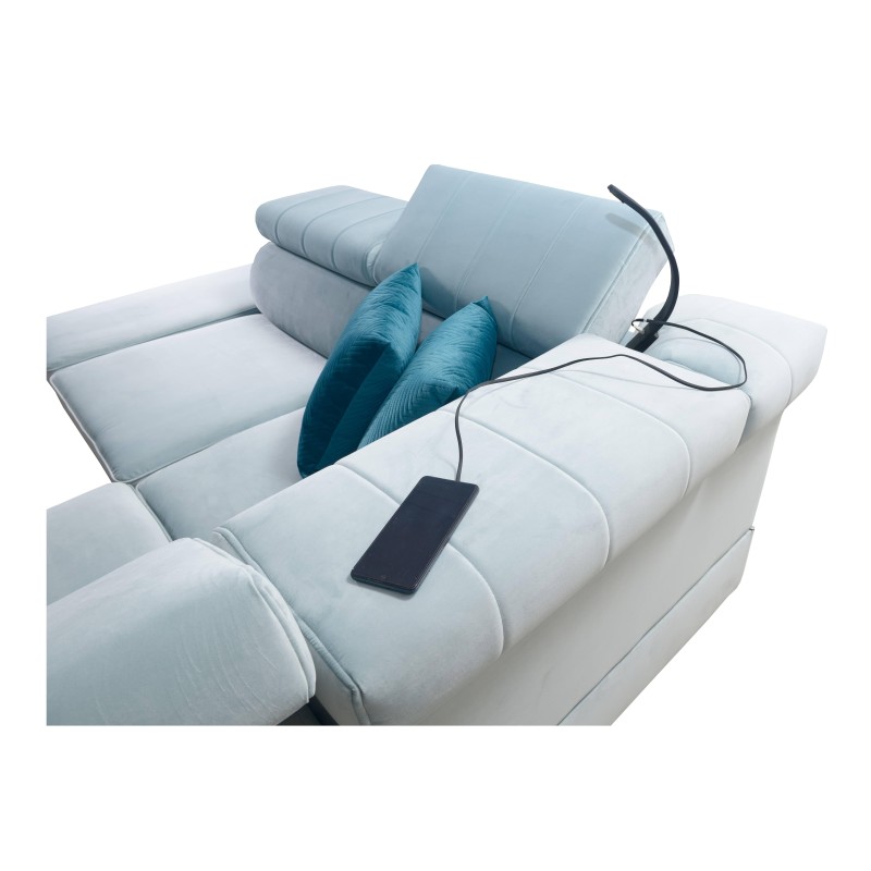 Modena III Corner Sofa with Sleeping Function - Luxurious and Functional | [NAZWA SKLEPU]