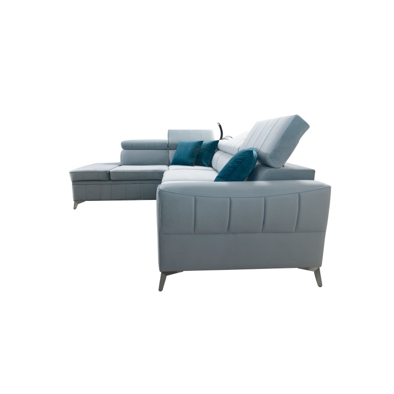 Кутовий диван Modena III з функцією сну - Розкішний та функціональний | [NAZWA SKLEPU]