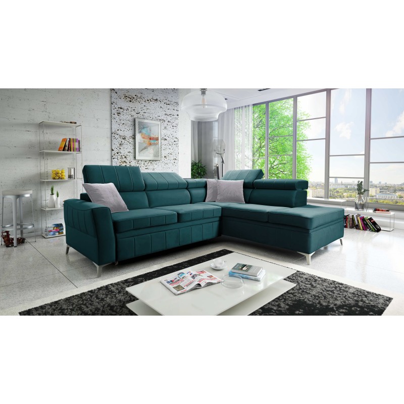 Modena III Corner Sofa with Sleeping Function - Luxurious and Functional | [NAZWA SKLEPU]