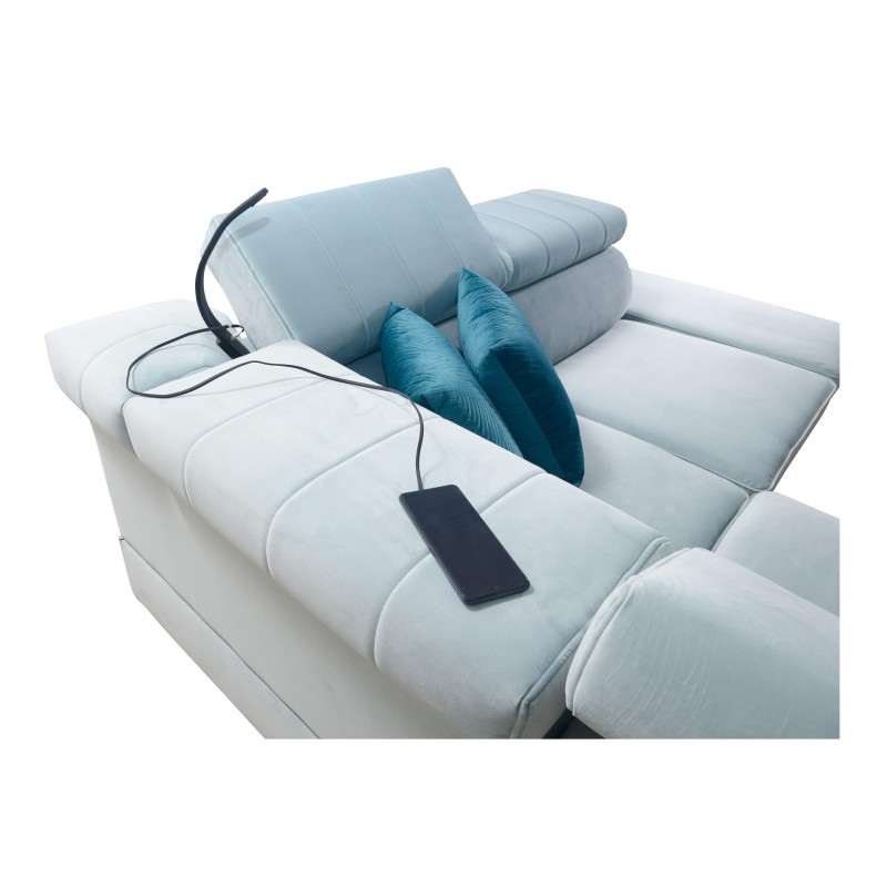 Modena III Corner Sofa with Sleeping Function - Luxurious and Functional | [NAZWA SKLEPU]