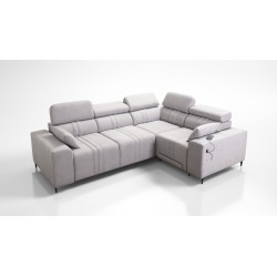 Verona II Mix Ecksofa mit Schlaffunktion und manueller Relaxfunktion | Ihre Komfortoase