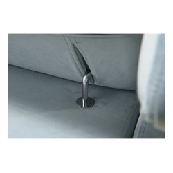 Modulsofa Modena II mit Schlaffunktion im Samtstoff, Amor velvet 4308 | Die perfekte Kombination aus Stil und Funktionalität