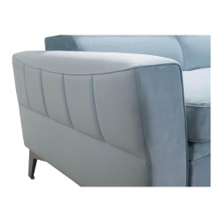 Ecksofa Modena II mit Schlaffunktion im Stoff Velvet, Amor Velvet 4301 | Perfekte Kombination aus Stil und Funktionalität