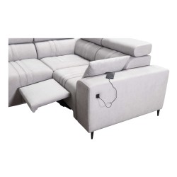 Verona II Mix Corner Sofa with Sleeping Function and Manual Recline | Your Oasis of Comfort