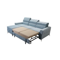 Esquina Modena I con Función para Dormir - Terciopelo, Amor velvet 4301 | Tu Lugar de Confort